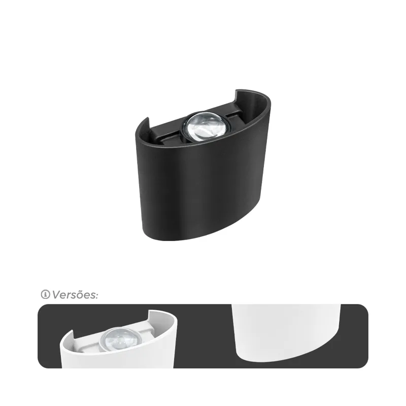 Arandela Lentille Singulier | 2W | IP65 | AUTOVOLT