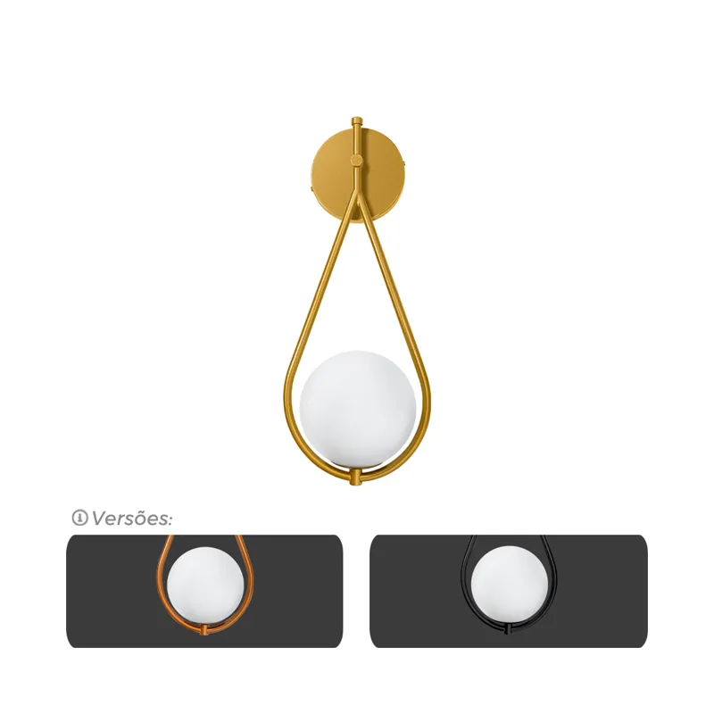 Arandela Moon Drop