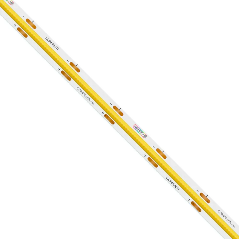 Fita 24V c/480 LEDs COB/m | IRC>95 | 18W/m