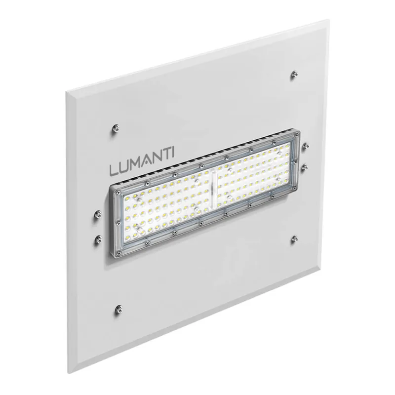 Luminária LED High Power Premium Quadrada Embutir | 100W | AUTOVOLT