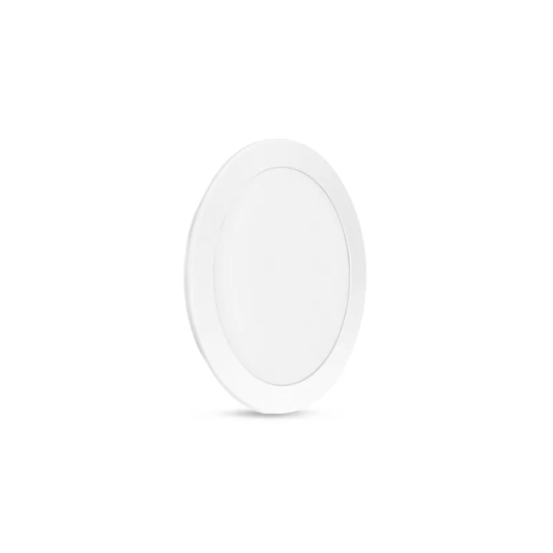 Luminária LED Flat Redonda Embutir | 12W | AUTOVOLT