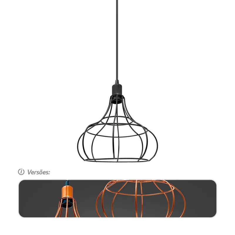 Pendente Aramado Balão Aladin | AUTOVOLT