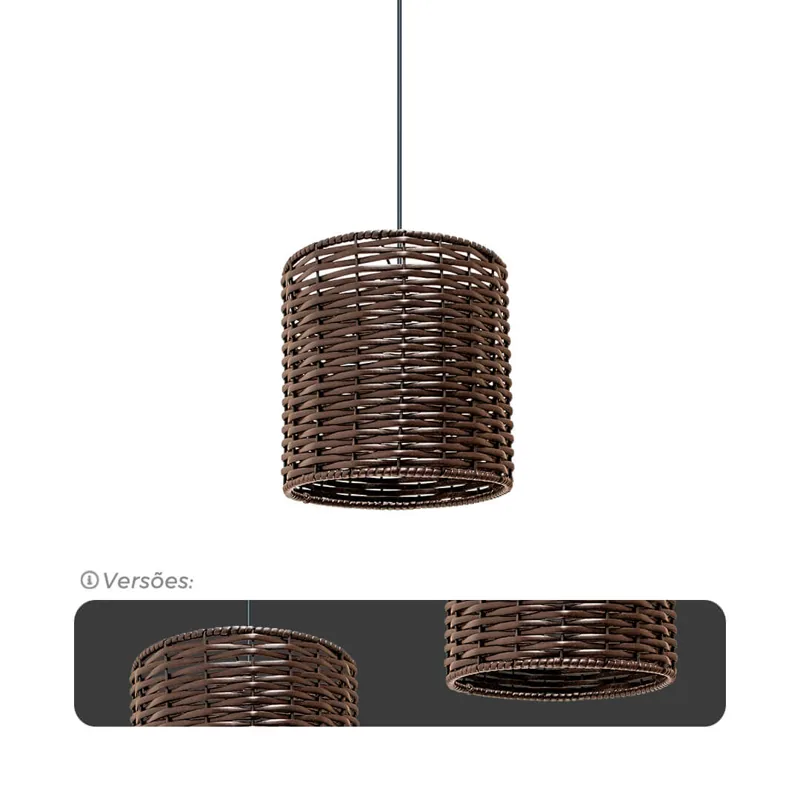 Pendente Junco Cilindro | AUTOVOLT
