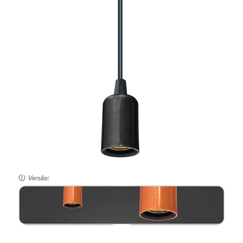 Pendente Thomas Edison para 1 Lâmpada