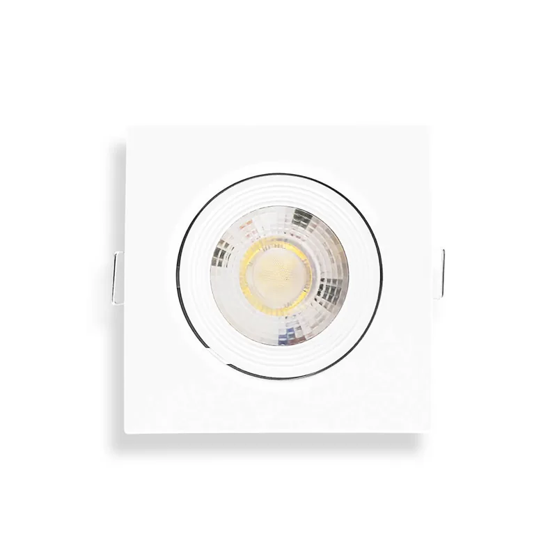 Spot LED Quadrado Embutir ECO | 5W | AUTOVOLT