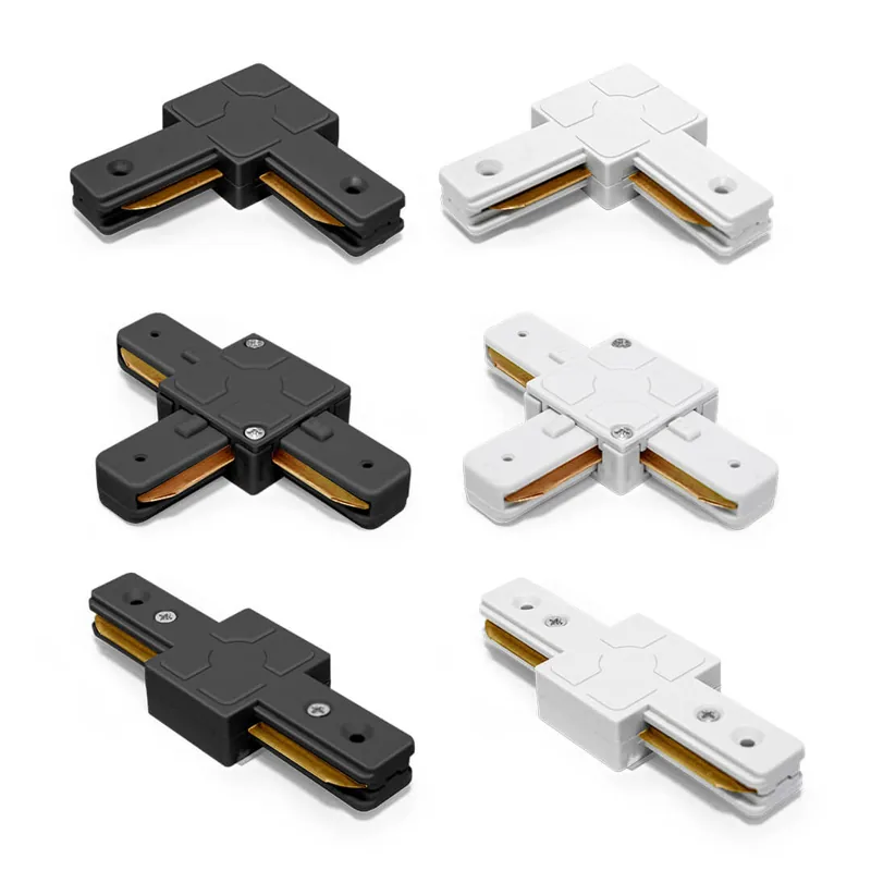 Conectores “L”, “T” e “I” para Trilho Eletrificado