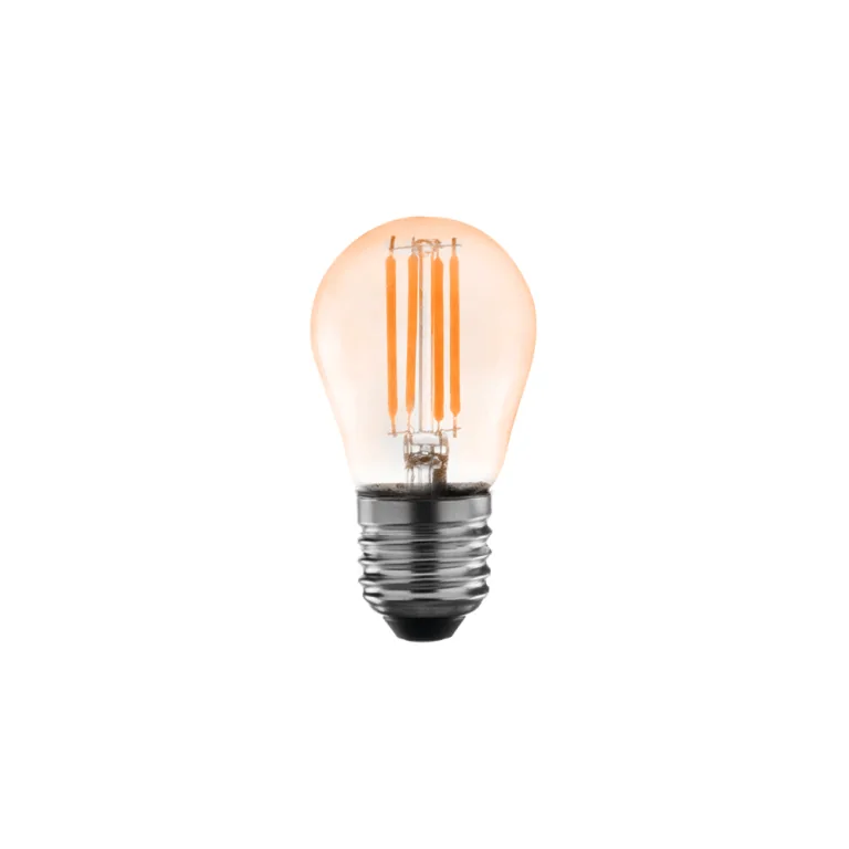 Lâmpada Bolinha Filamento G45 | 4W – 2.400K