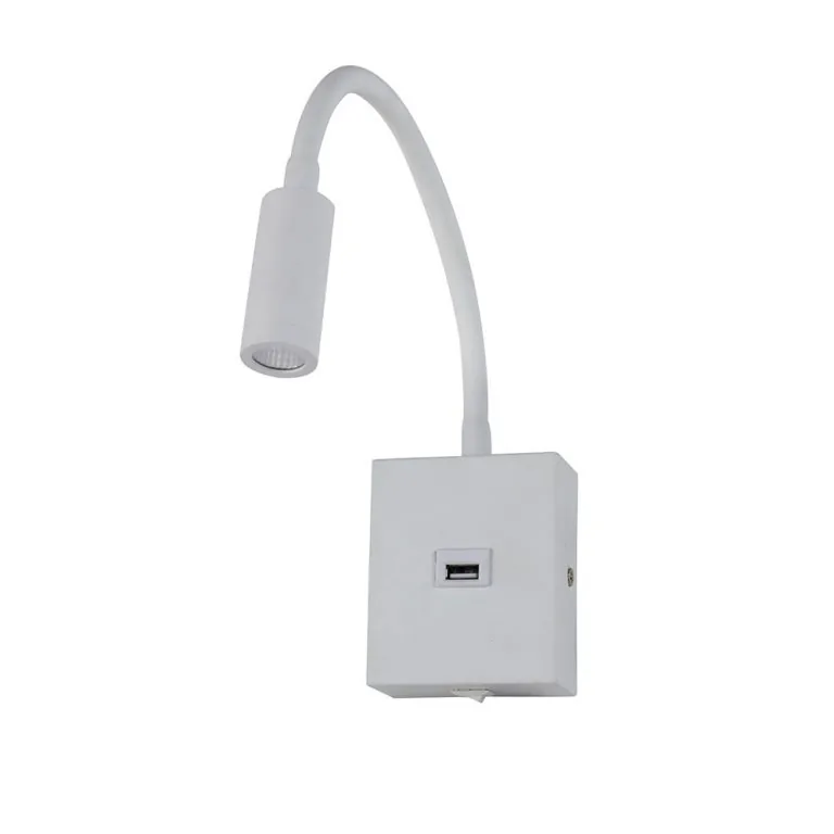 Arandela Led AINE USB | 3W – 3.000K