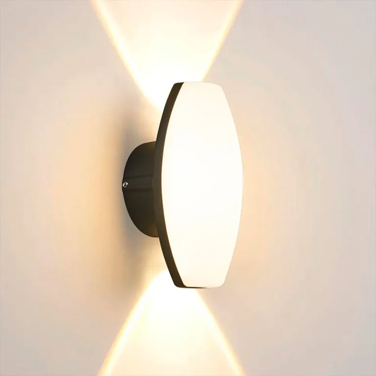 Arandela Led PAKO Redonda | 2W+5W – 3.000K – IP65