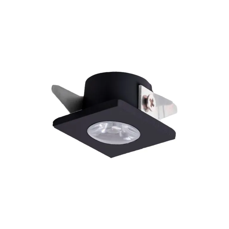 Mini Spot Led Embutir ELYSA QUADRADO | 1W – 3.000K