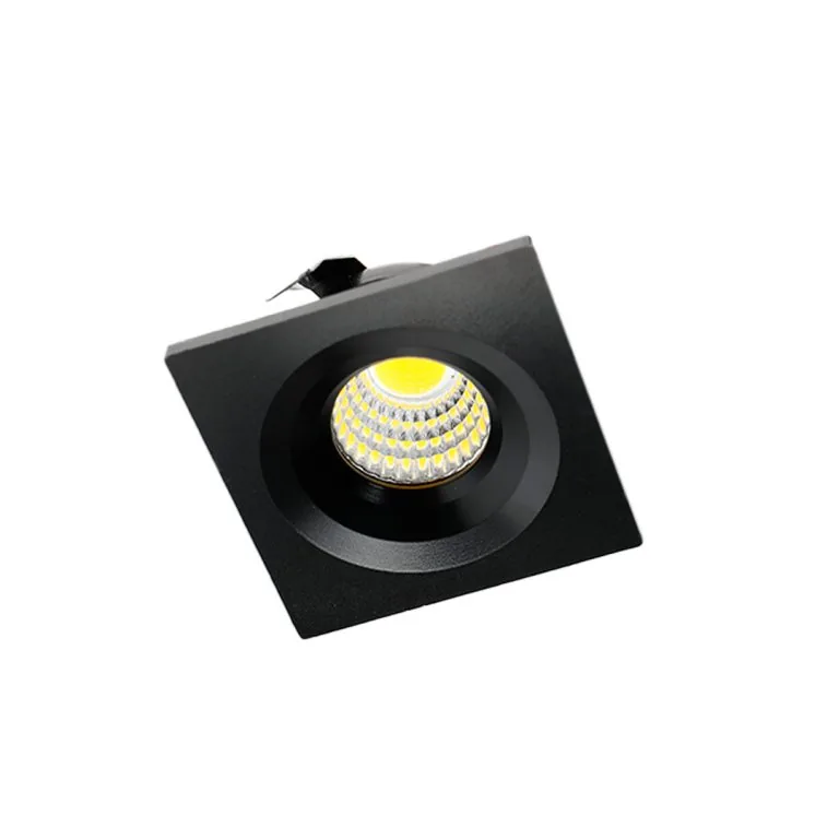 Mini Spot Led Embutir ELYSA QUADRADO | 3W – 3.000K