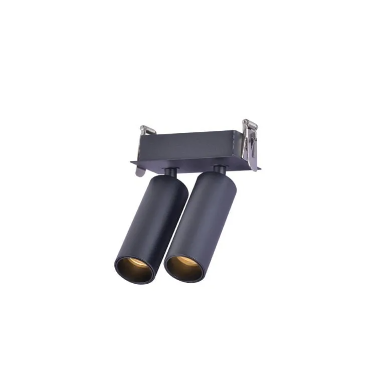 Spot Led de Embutir KONA Duplo | 2*3W – 2.700K – IRC97