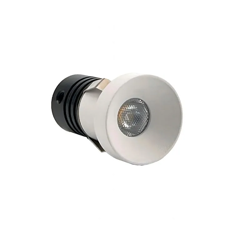 Mini Spot Led de Embutir AUKO LAI Redondo | 1W – 3.000K