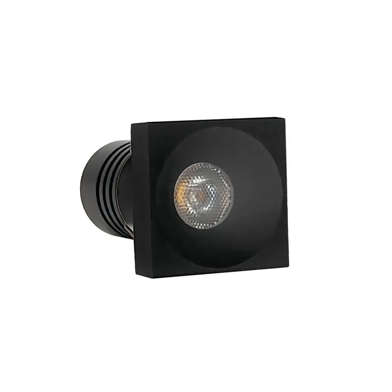 Mini Spot Led de Embutir AUKO LAI Quadrado | 1W – 3.000K