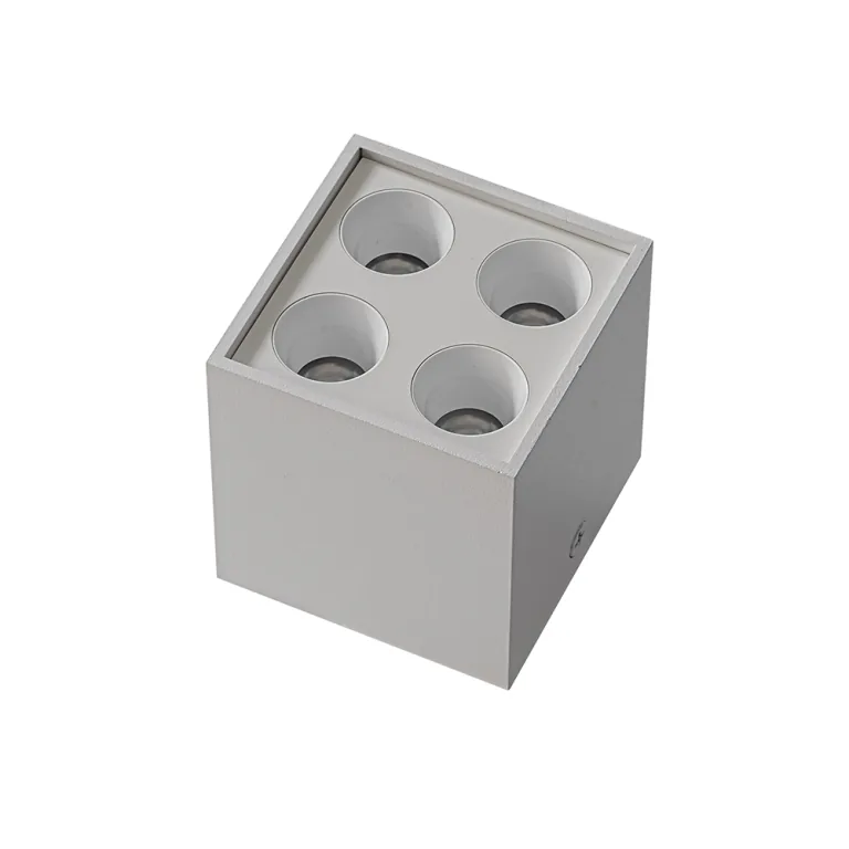 Downlight Led de Sobrepor POWERUS 4 LEDS 35° | 8W – 4.000K – IRC90