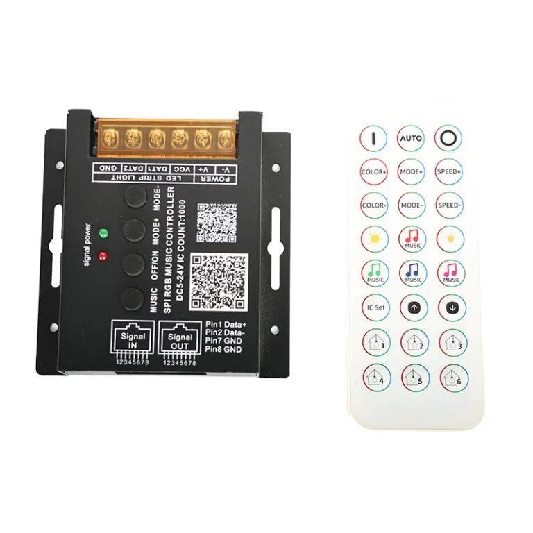 Kit Controlador de RGB Sinfonia 12-24V