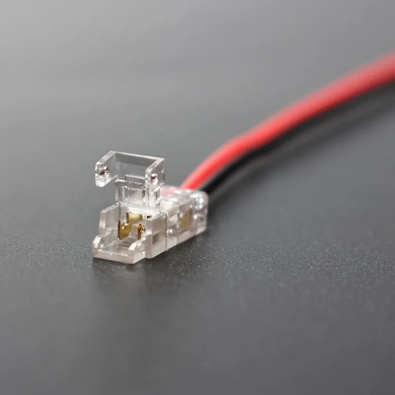 Conector para fita LED SMD de 4mm