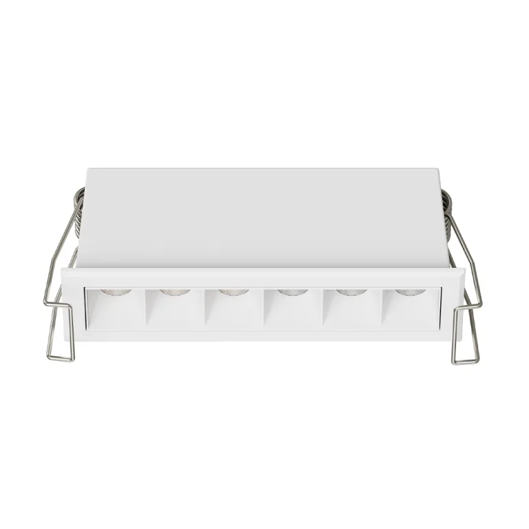 Downlight Led de Embutir POWERLUX 6 LEDS | 8W – 2.700K – IRC97