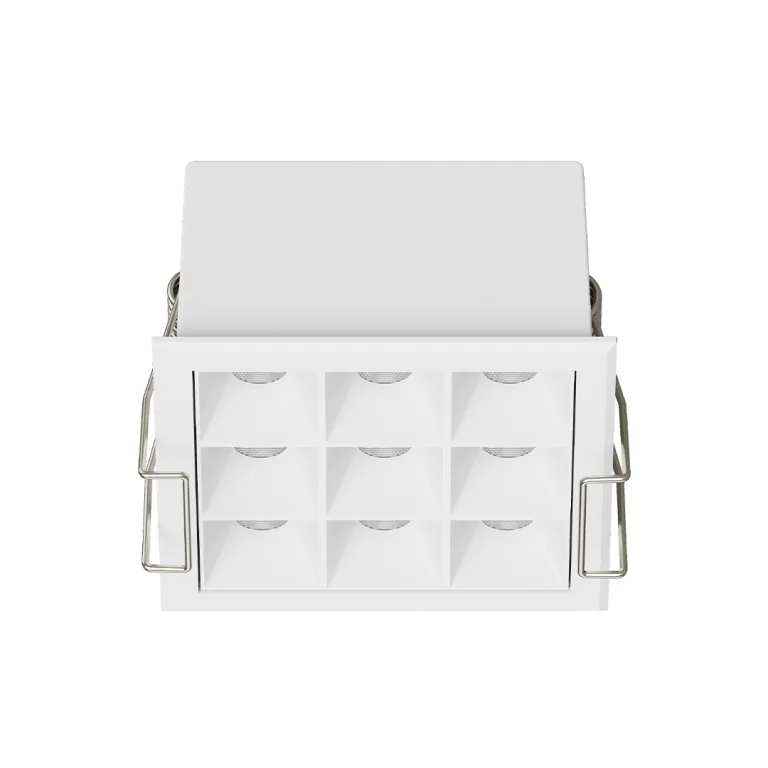 Downlight Led de Embutir POWERLUX 9 LEDS | 12W – 2.700K – IRC97