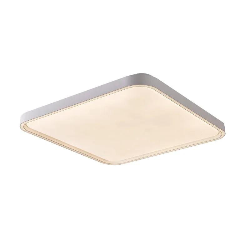 Plafon LED LINY QUAD 49cm com Controle Remoto